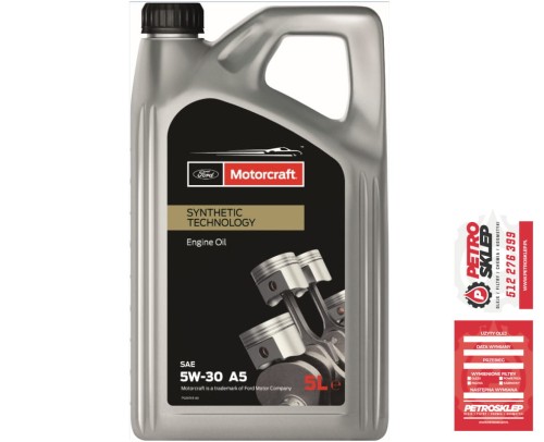 Ford Motorcraft A5 5W30 5L